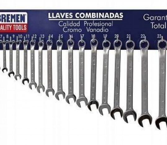 Llave Combinadas p/unidad Bremen