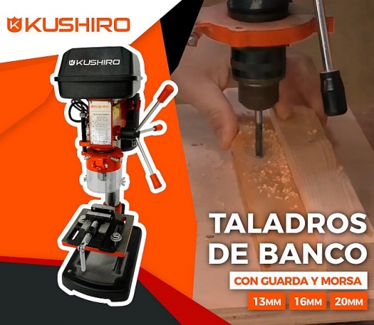 Taladro de Pie 20mm Kushiro