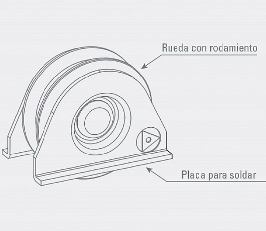 Rueda con Base